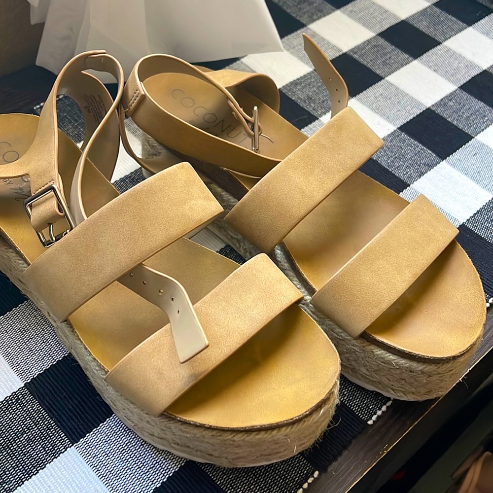 Platform Sandals.